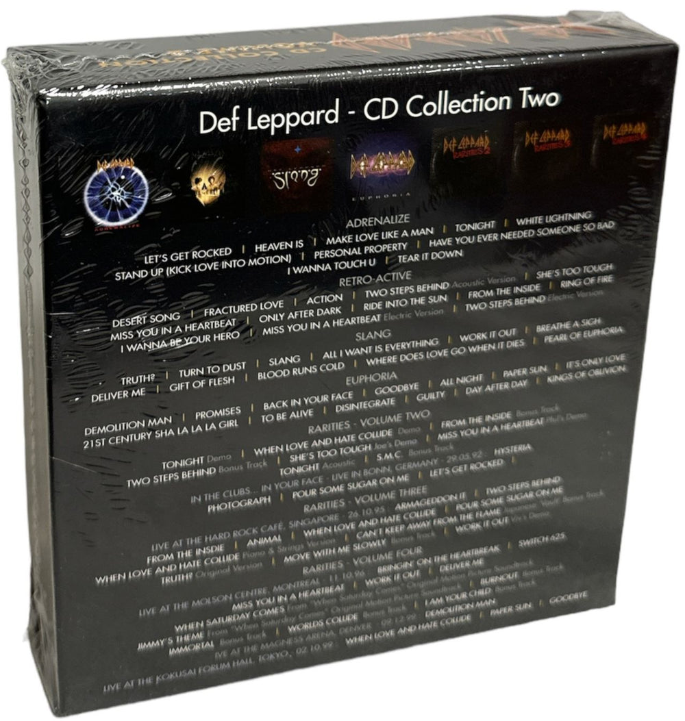 Def Leppard CD Collection Volume 2 - Sealed UK CD Album Box Set 602567313922