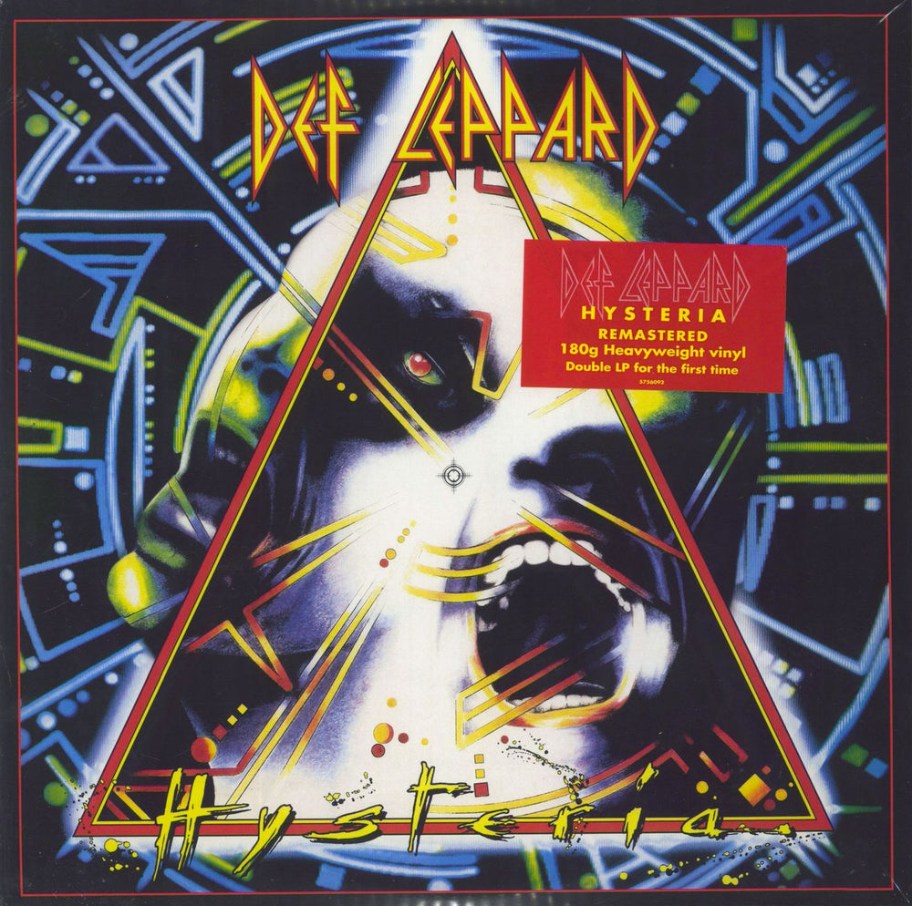 Def Leppard Hysteria - 180gm Vinyl - Sealed UK 2-LP vinyl record set (Double LP Album) 5756092