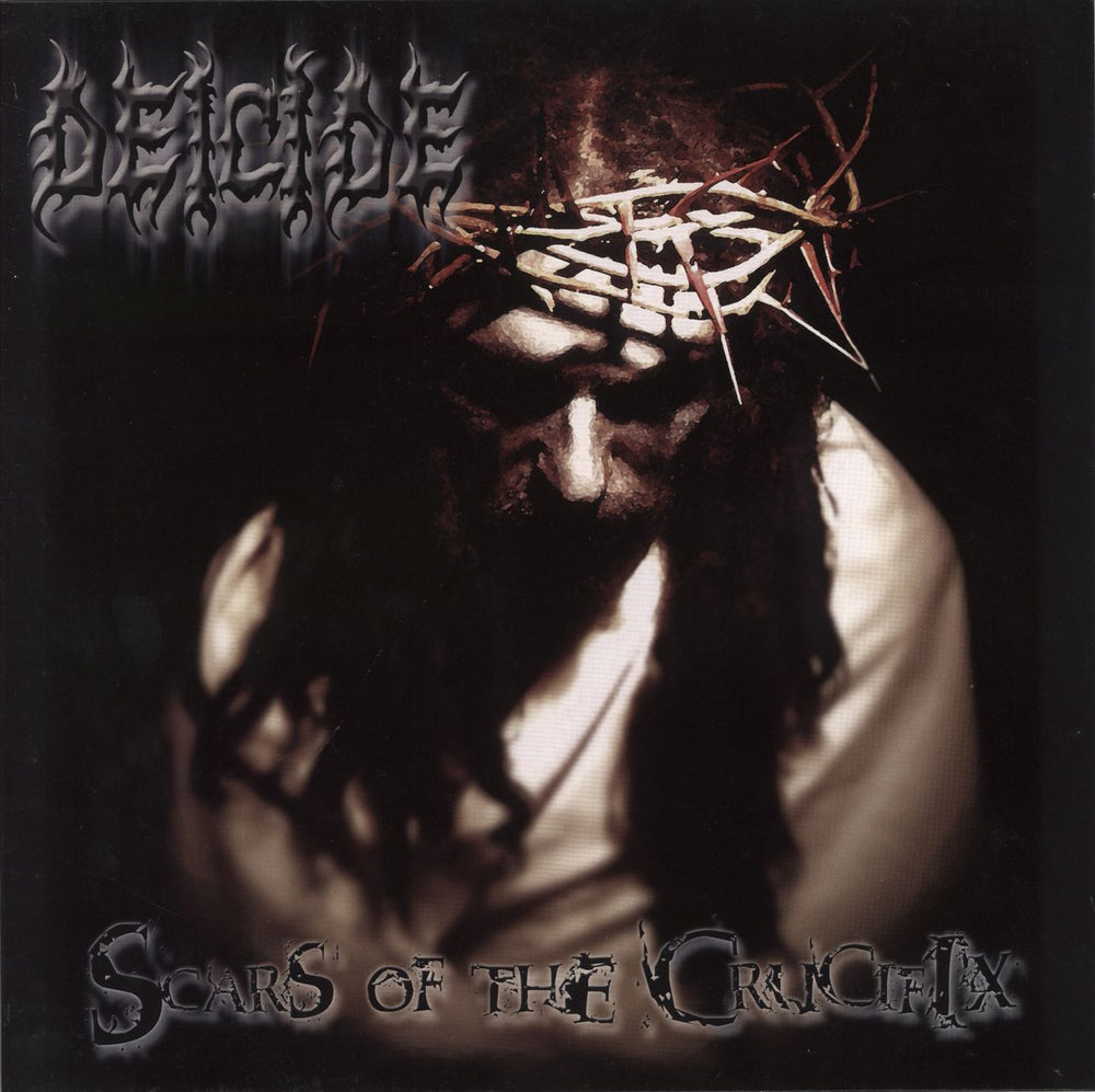 Deicide Scars Of The Crucifix - Gold Vinyl UK vinyl LP album (LP record) MOSH273LPUS	