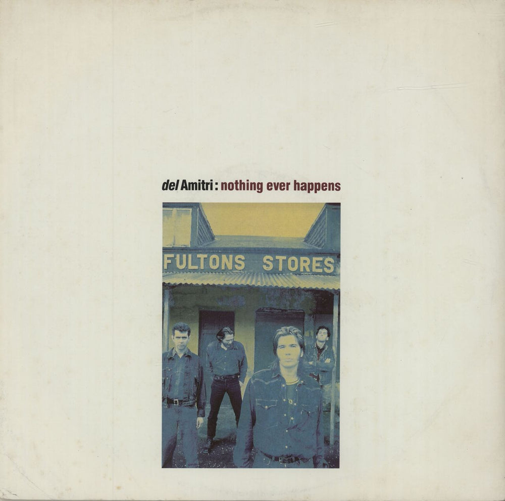 Del Amitri Nothing Ever Happens UK 12" vinyl single (12 inch record / Maxi-single) AMY536