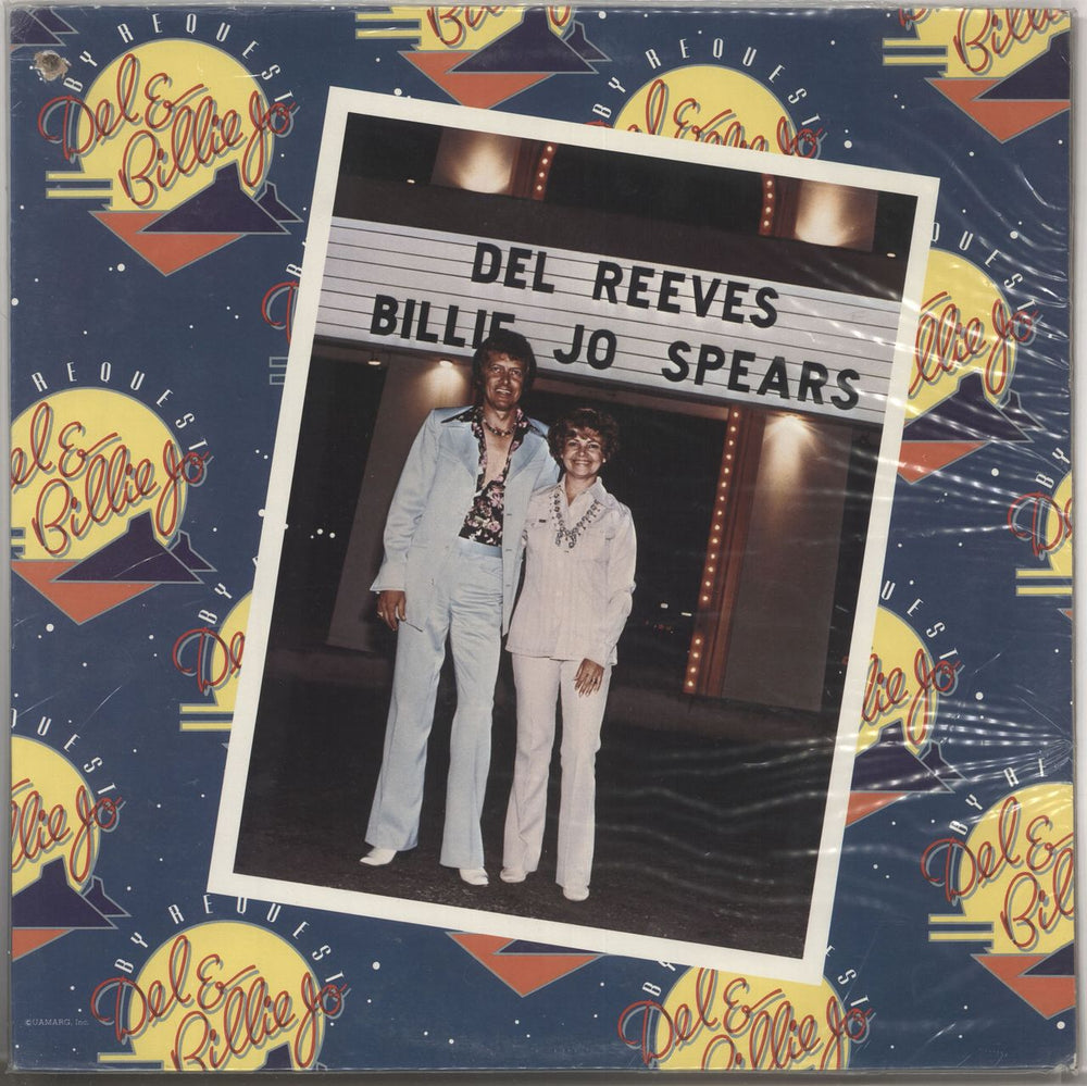 Del Reeves Del & Billy By Request US vinyl LP album (LP record) UA-LA649-G