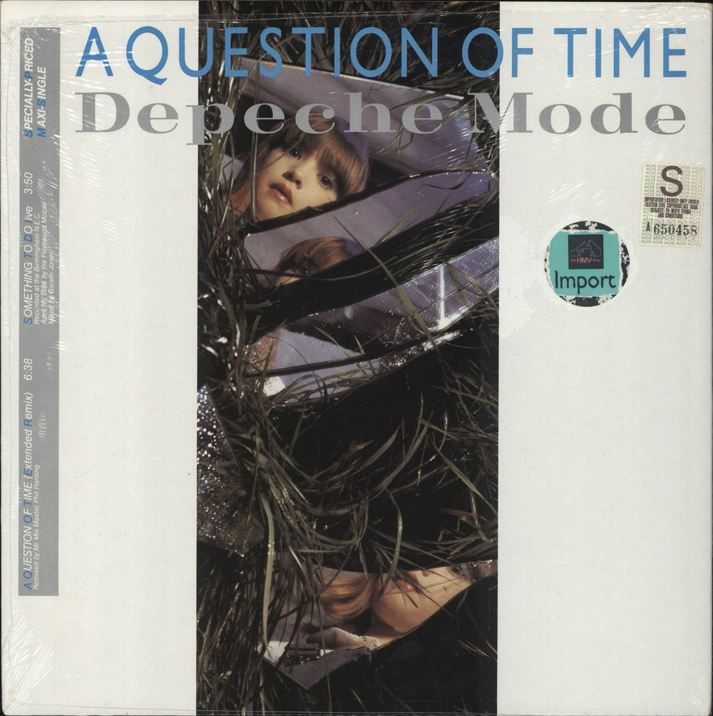 Depeche Mode A Question Of Time - Shrink Canadian 12" vinyl single (12 inch record / Maxi-single) 9205300