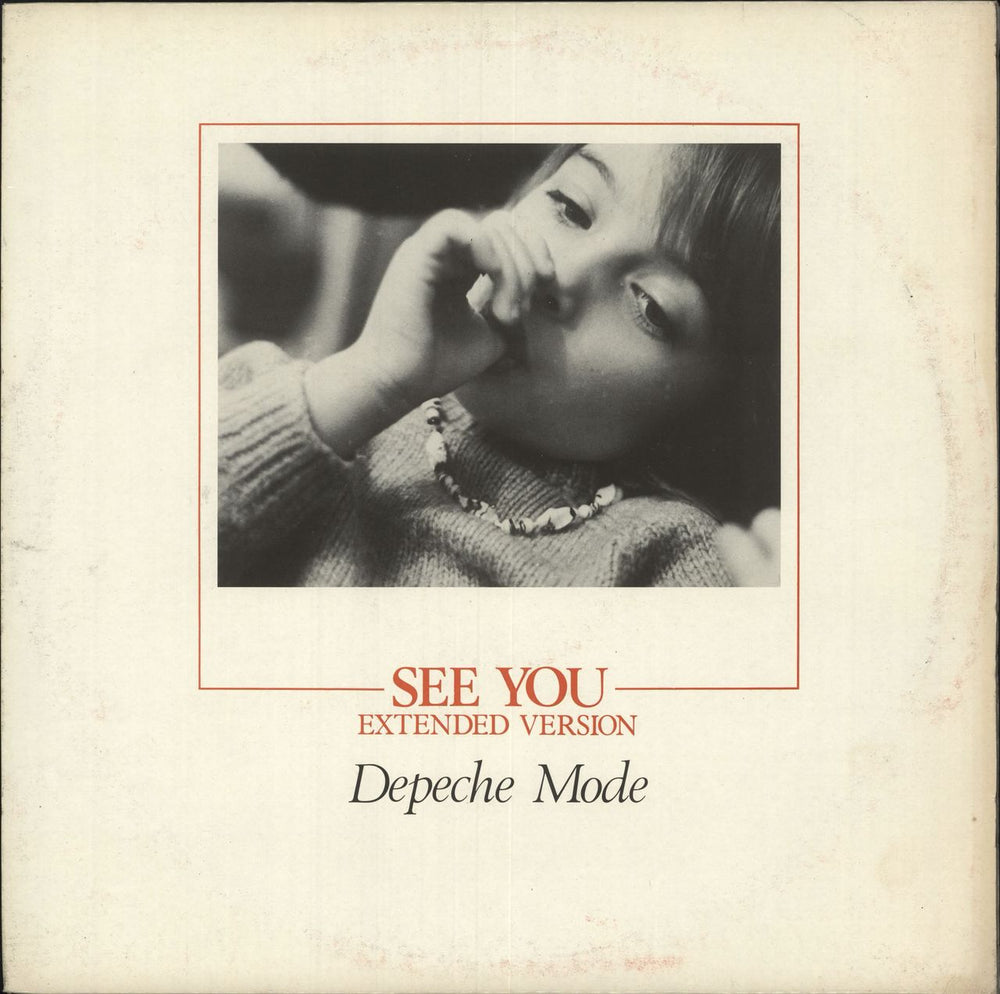 Depeche Mode See You (Extended Version) - EX UK 12" vinyl single (12 inch record / Maxi-single) 12MUTE018