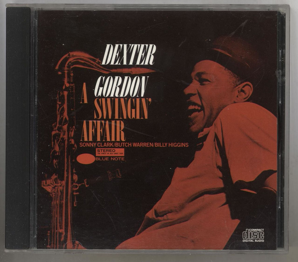 Dexter Gordon A Swingin' Affair US CD album (CDLP) CDP841332