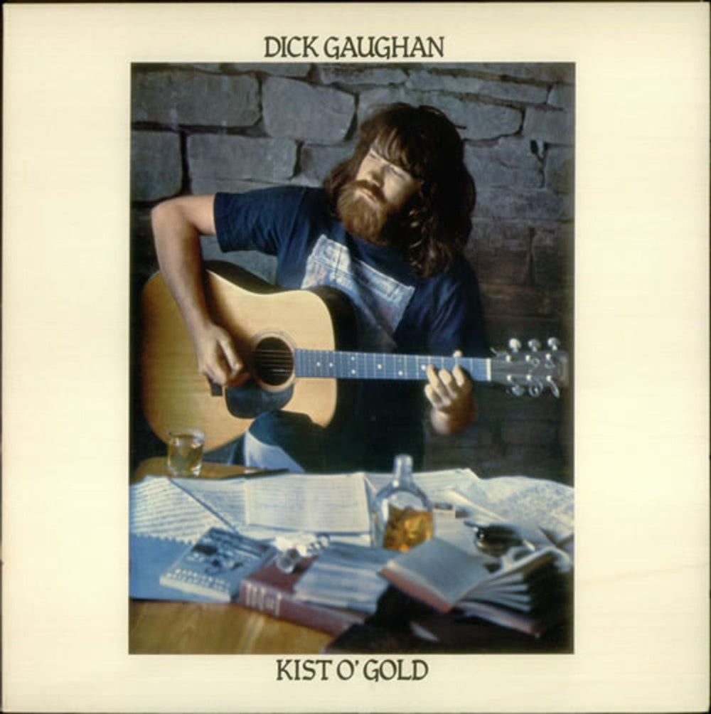 Dick Gaughan Kist O' Gold - Highway 2nd issue UK vinyl LP album (LP record) LER2103