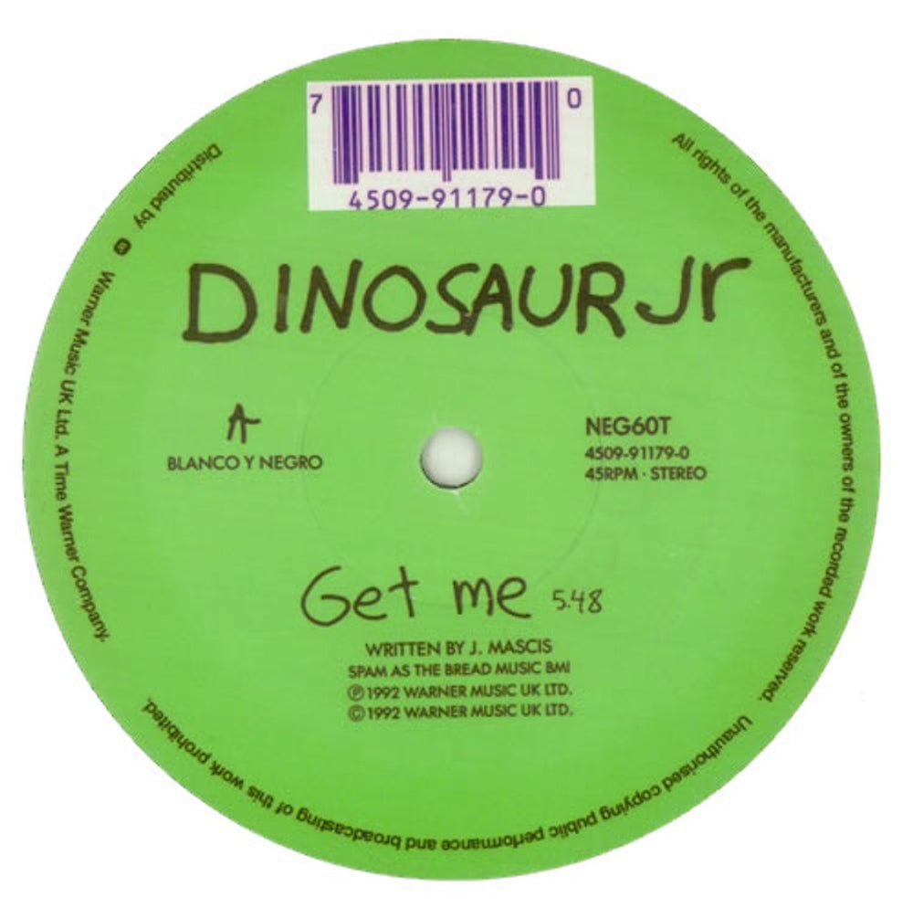 Dinosaur Jr Get Me UK 12" vinyl single (12 inch record / Maxi-single) DJR12GE440984