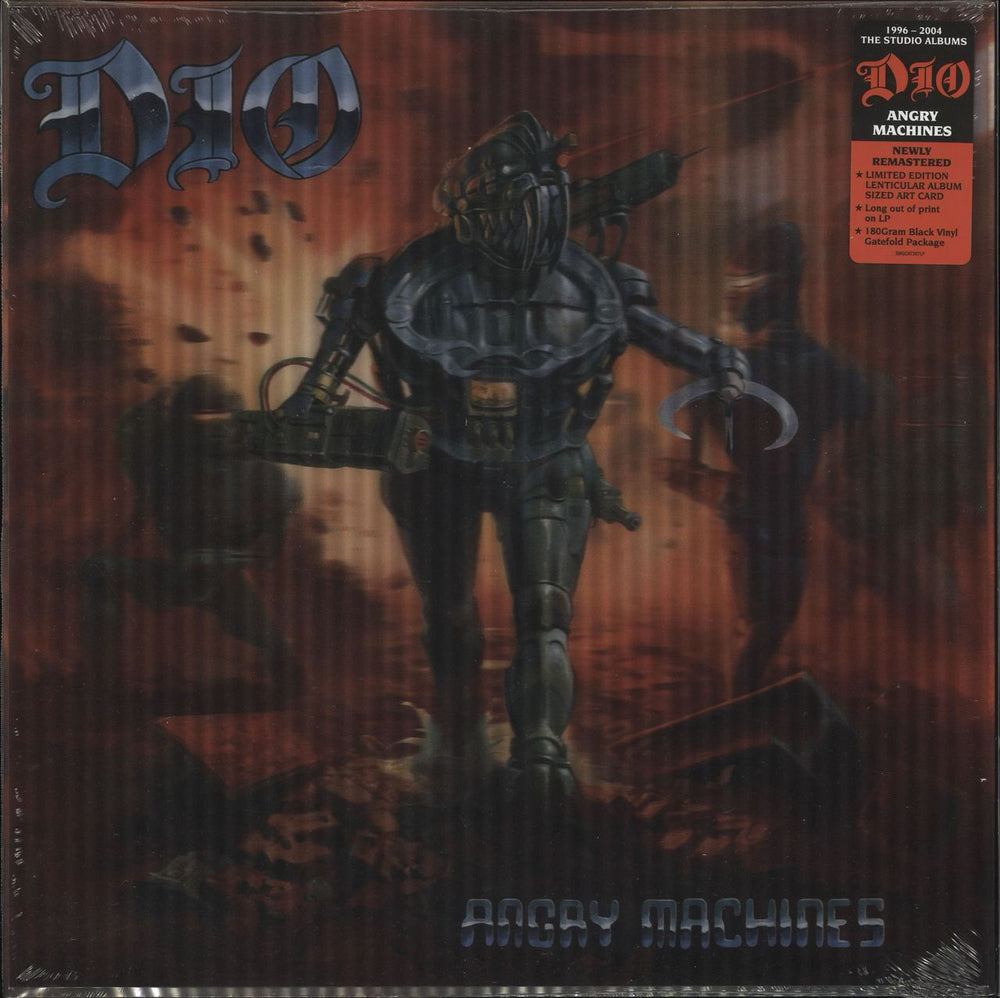 Dio Angry Machines - 180gm Vinyl + Lenticular - Sealed UK vinyl LP album (LP record) BMGCAT387LP