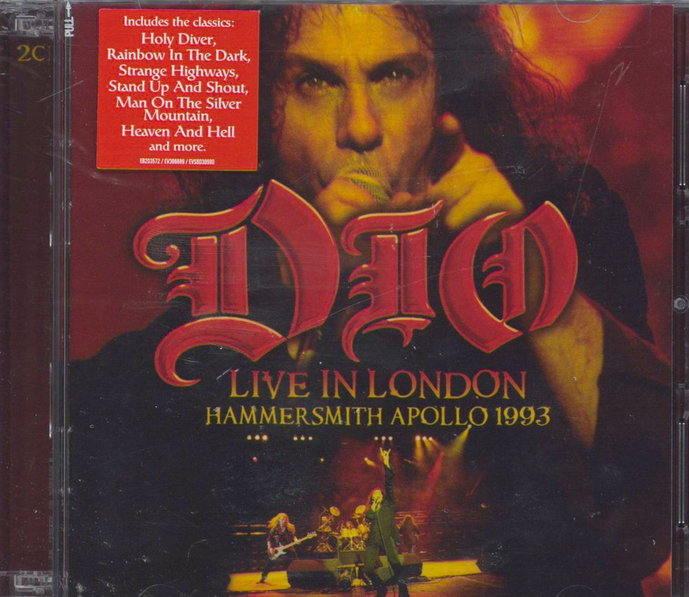 Dio Live in London Hammersmith Apollo 1993 - Sealed US 2 CD album set (Double CD) ER203572