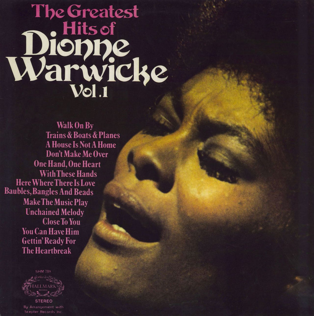 Dionne Warwick The Greatest Hits Of Dionne Warwicke UK 2-LP vinyl record set (Double LP Album) SHM789/803