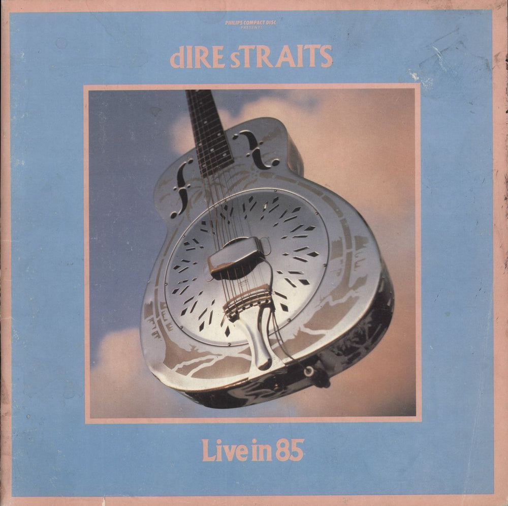 Dire Straits Live In 85 + ticket stub UK tour programme TOUR PROGRAMME