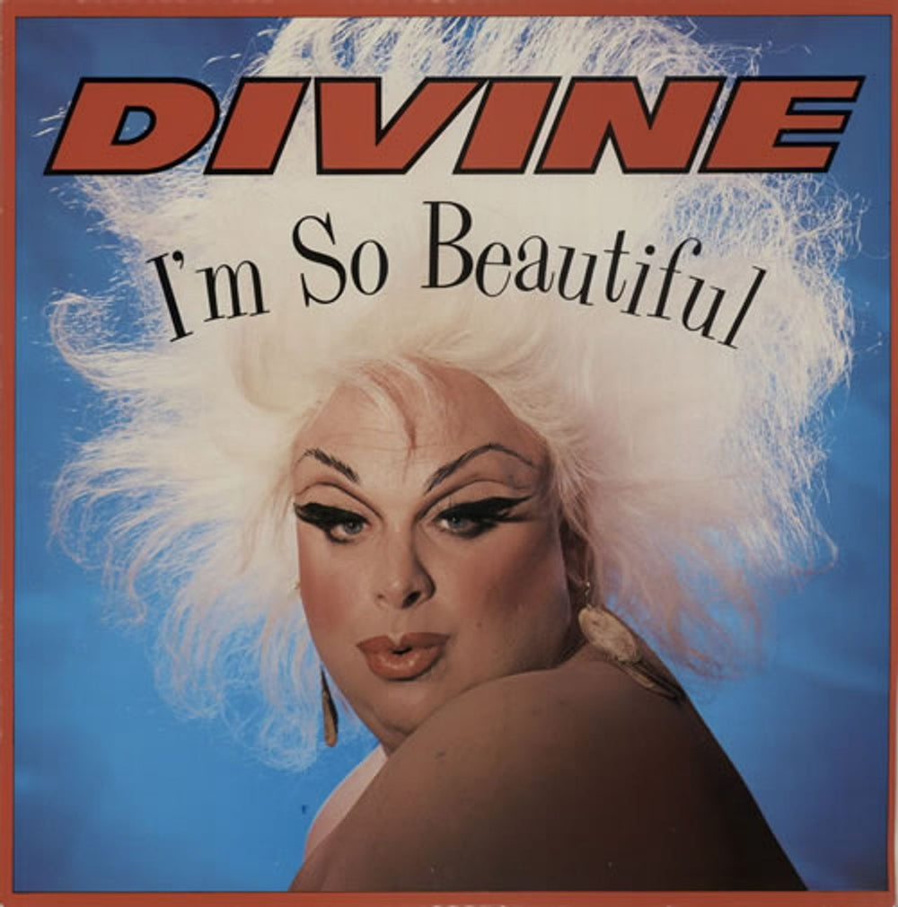 Divine (80's) I'm So Beautiful UK 12" vinyl single (12 inch record / Maxi-single) ENAT121