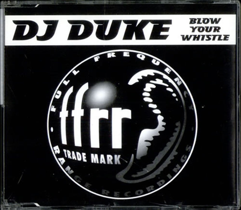 DJ Duke Blow Your Whistle UK CD single (CD5 / 5") FCD228