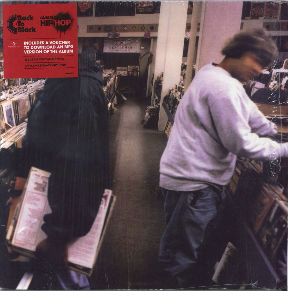 DJ Shadow Endtroducing - 180gram - Stickered Shrink UK 2-LP vinyl record set (Double LP Album) 0600753351604