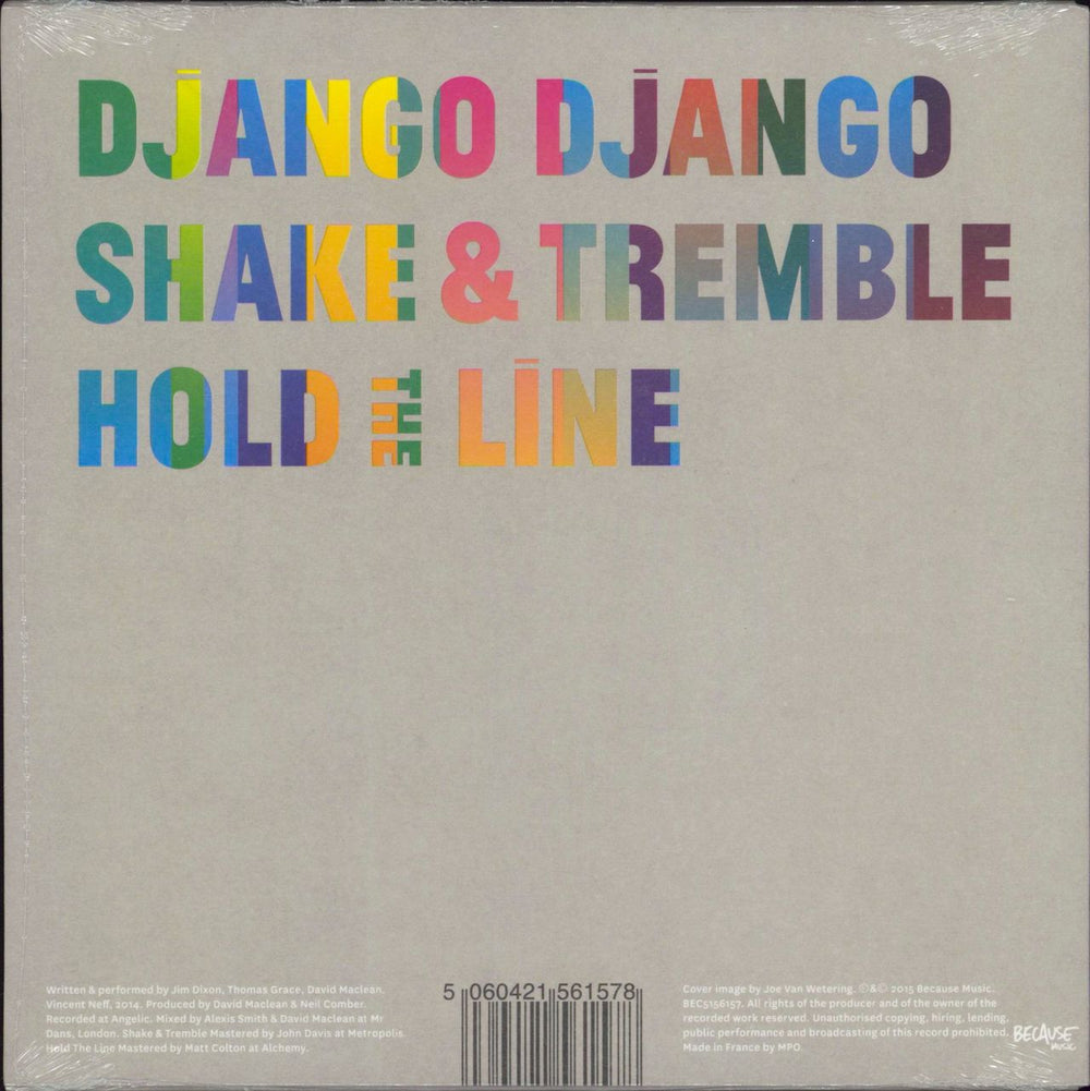 Django Django Shake & Tremble - Sealed UK 7" vinyl single (7 inch record / 45) 5060421561578