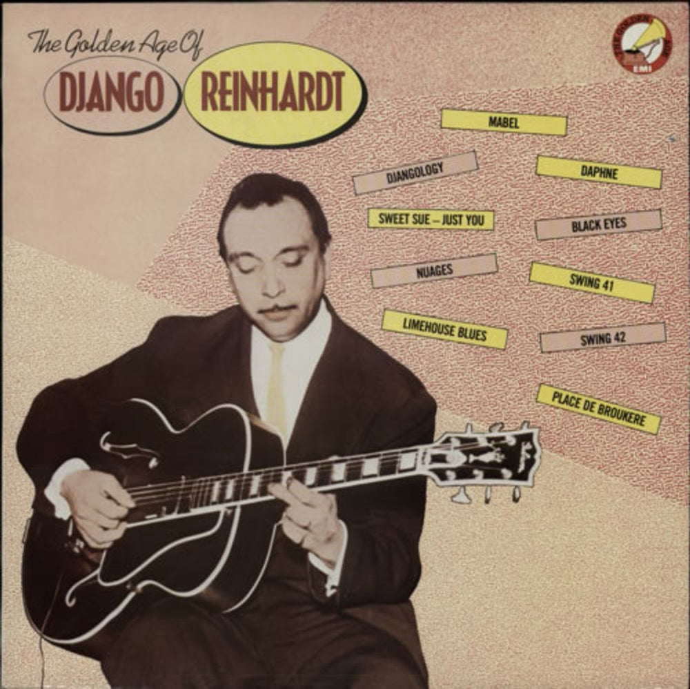 Django Reinhardt The Golden Age Of Django Reinhardt UK vinyl LP album (LP record) GX2506