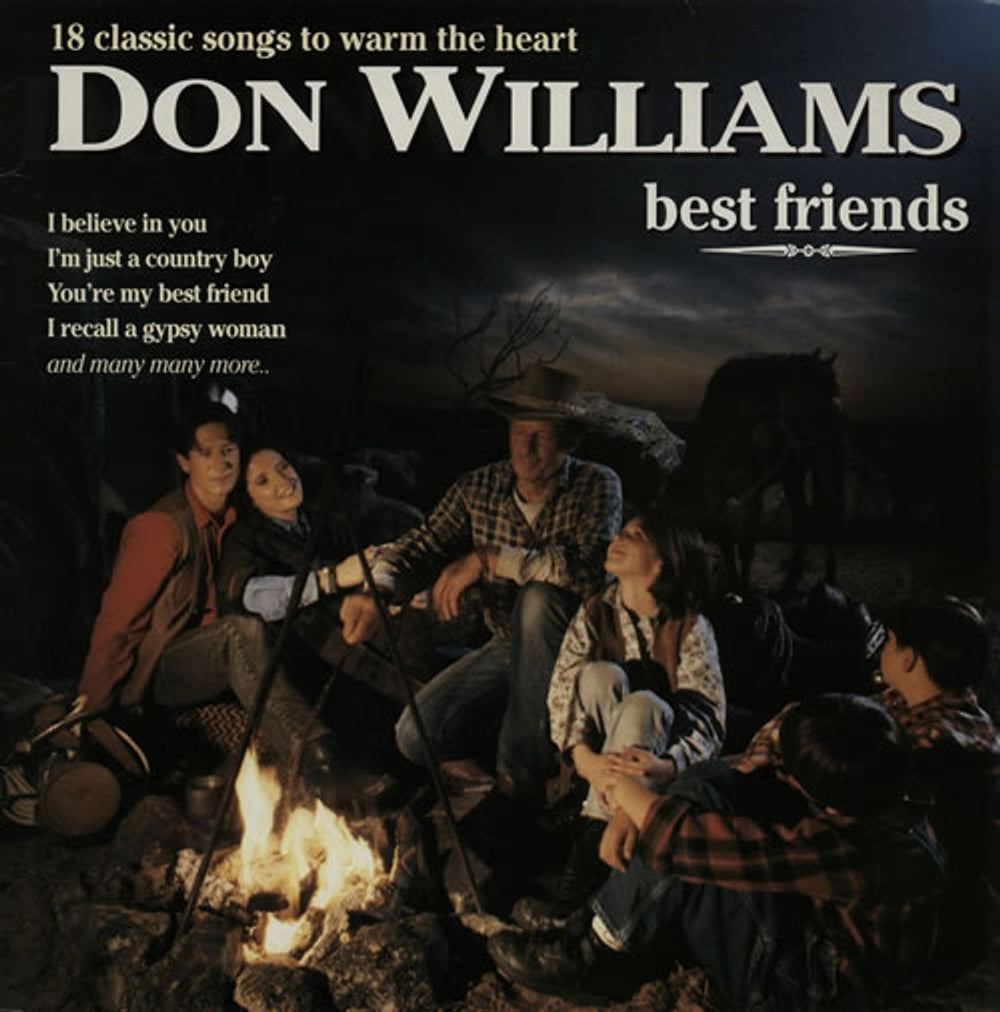 Don Williams Best Friends UK vinyl LP album (LP record) STAR2677