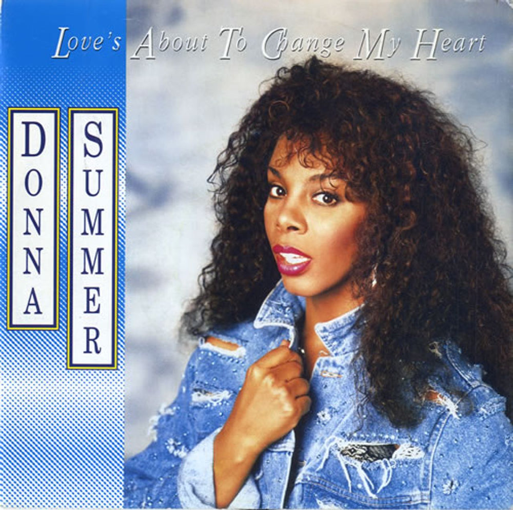 Donna Summer Love's About To Change My Heart German 7" vinyl single (7 inch record / 45) U7494