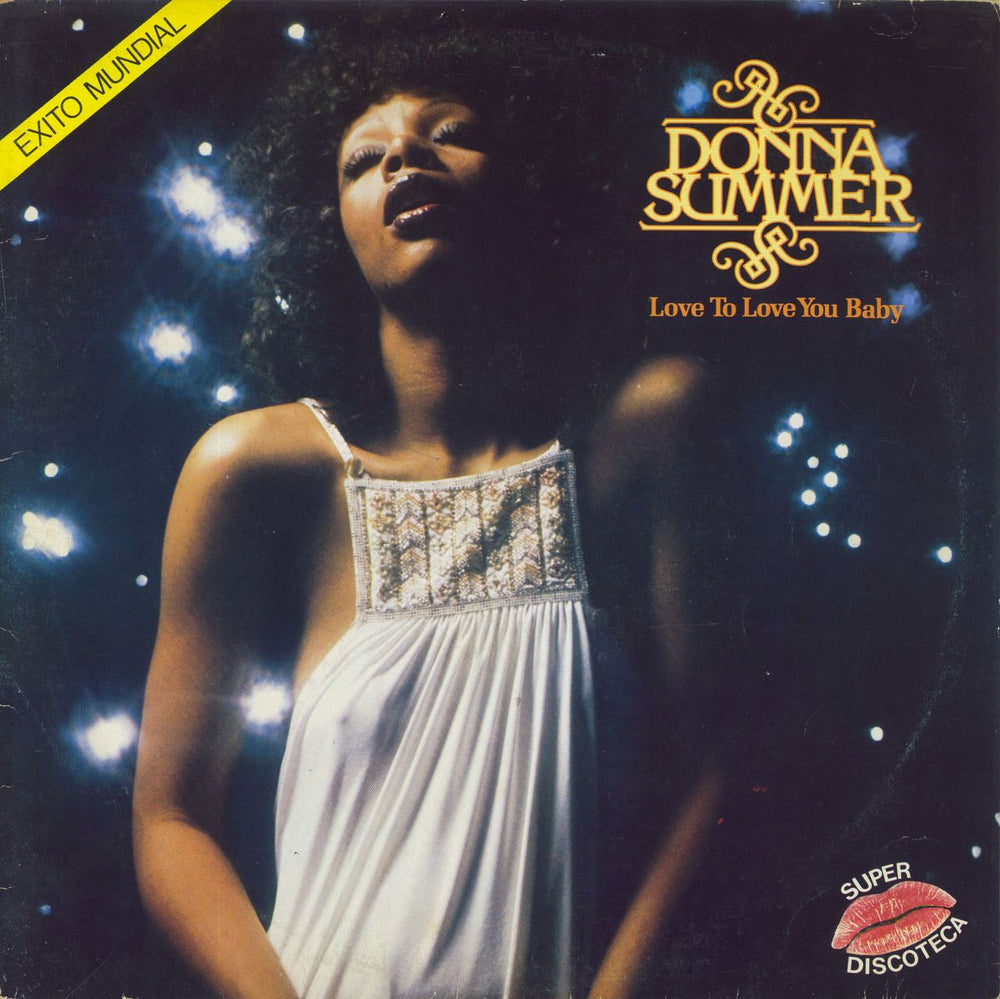 Donna Summer Love To Love You Baby Spanish vinyl LP album (LP record) 89792-1