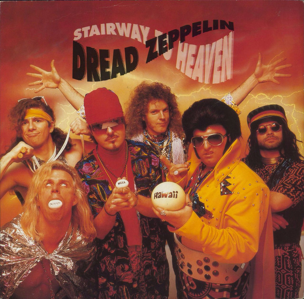 Dread Zeppelin Stairway To Heaven UK Promo 12" vinyl single (12 inch record / Maxi-single) DREADT2