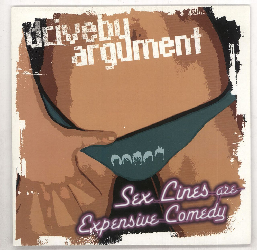 Drive-By Argument Sex Lines Are Expensive Comedy UK 7" vinyl single (7 inch record / 45) LIZARD103X