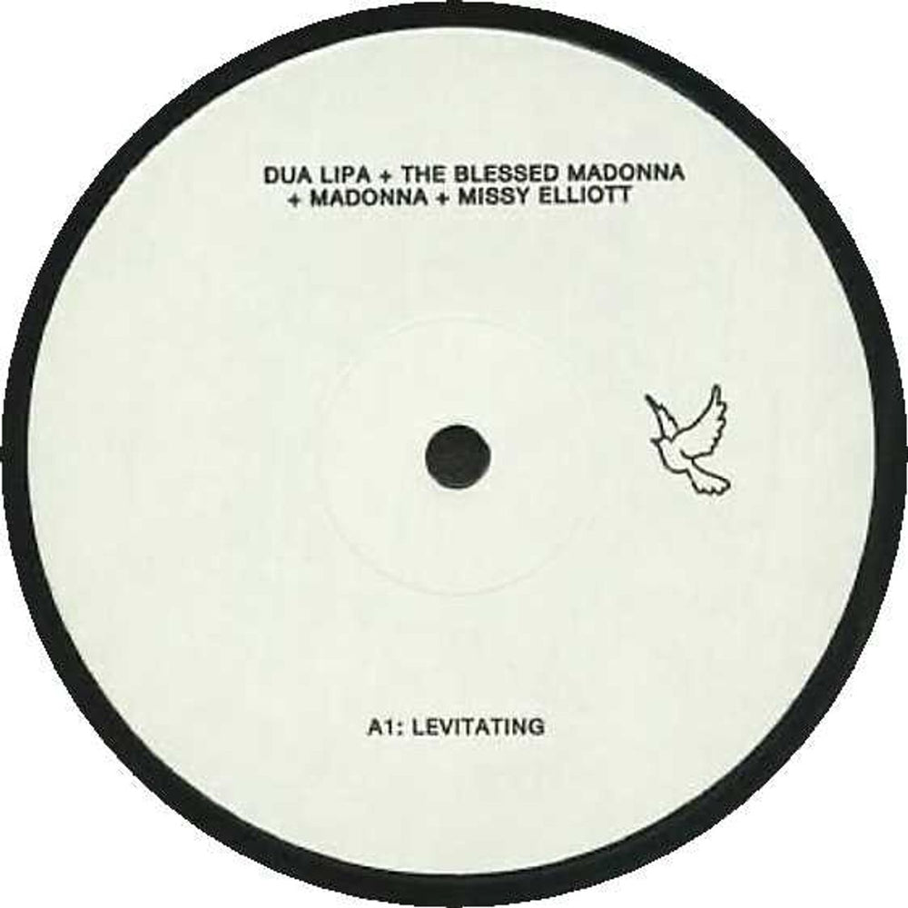 Dua Lipa Levitating (The Blessed Madonna Remix) - Single Sided UK 12" vinyl single (12 inch record / Maxi-single) WSBX01