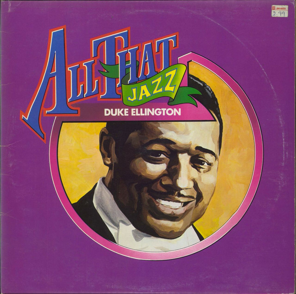 Duke Ellington All That Jazz UK 2-LP vinyl record set (Double LP Album) DJLMD8020