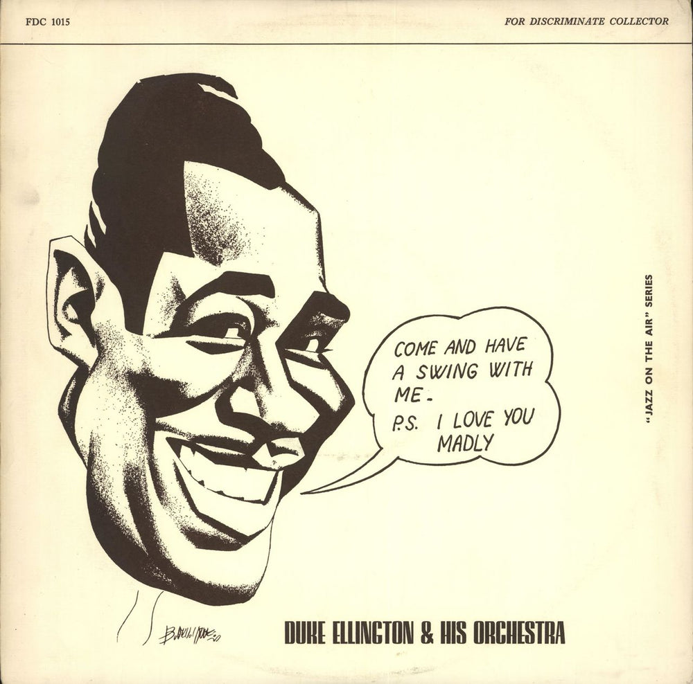 Duke Ellington Come And Have A Swing With Me - P.S. I Love You Madly UK vinyl LP album (LP record) FDC1015