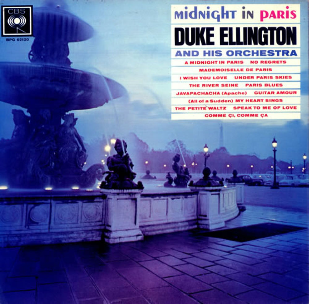 Duke Ellington Midnight In Paris - Mono UK vinyl LP album (LP record) BPG62120