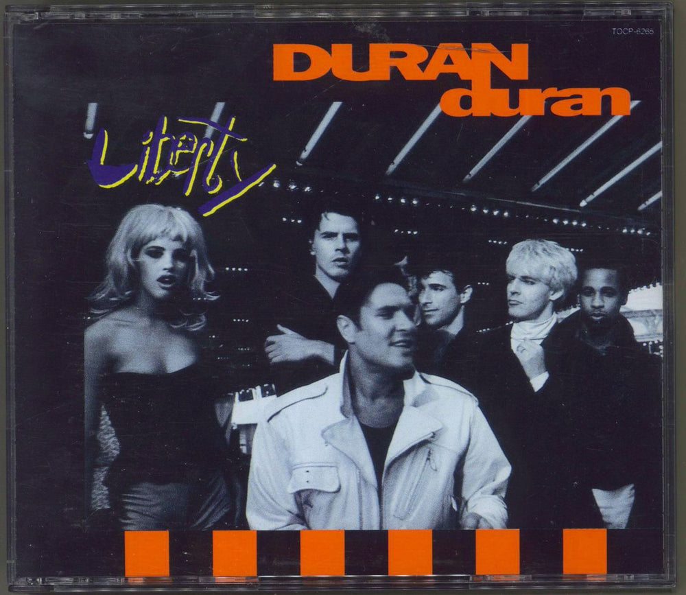 Duran Duran Liberty + stickers Japanese 2 CD album set (Double CD) TOCP-6265