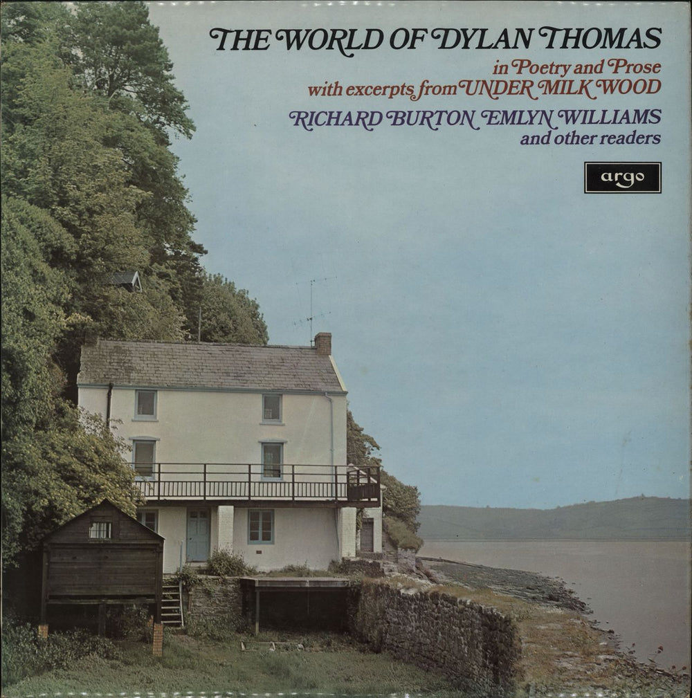Dylan Thomas The World Of Dylan Thomas (In Poetry And Prose With Excerpts From Under Milkwood) UK vinyl LP album (LP record) PA/A166