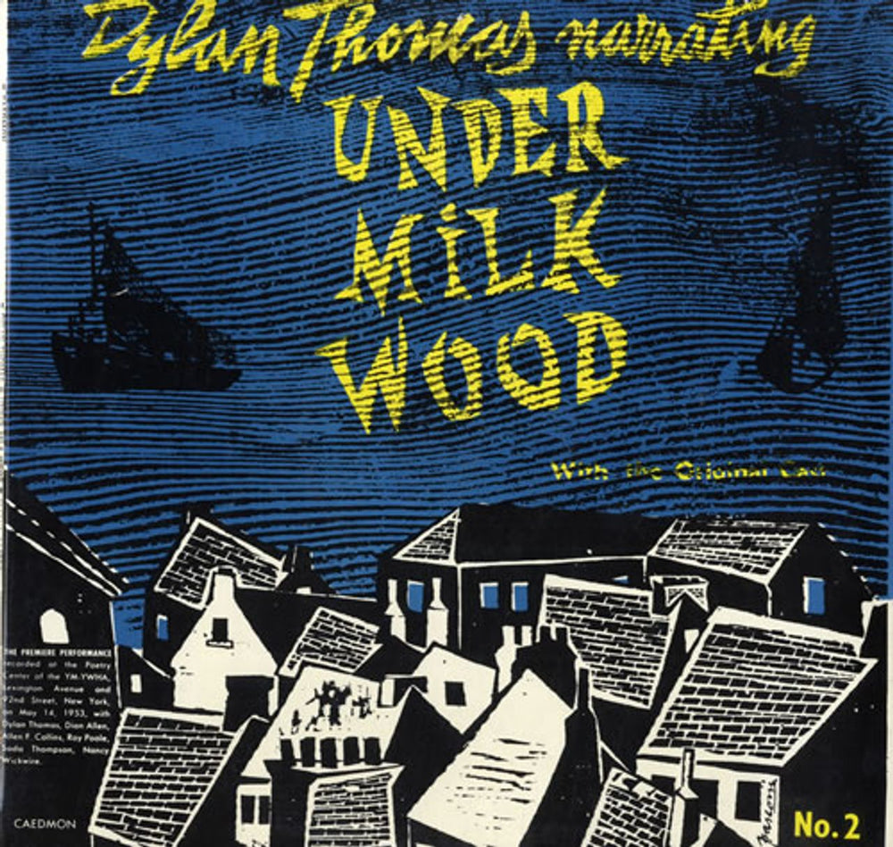 Dylan Thomas Under Milk Wood No. 1 & 2 UK 2-LP vinyl record set (Double LP Album) DK52LUN559110