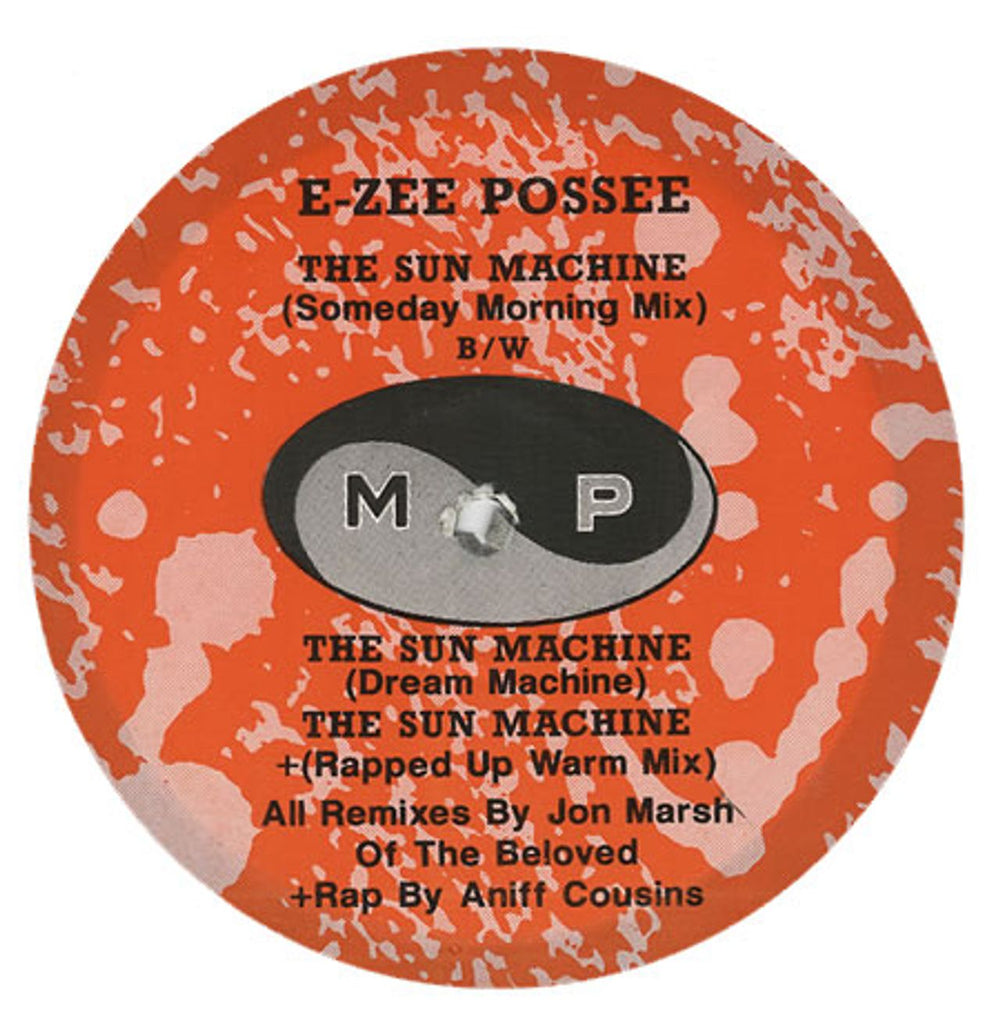 E-zee Possee The Sun Machine UK Promo 12" vinyl single (12 inch record / Maxi-single) PROTX412