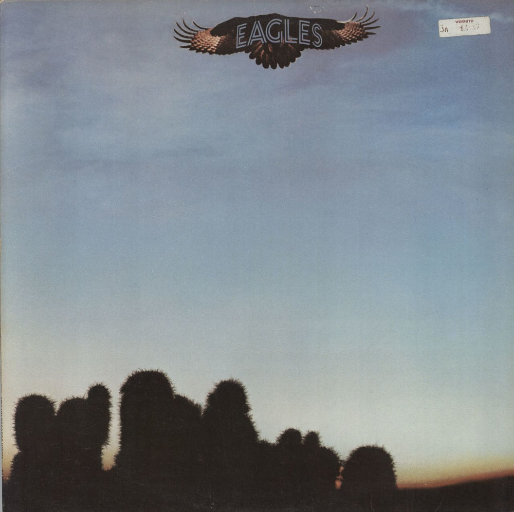 Eagles Eagles - price stickered UK vinyl LP album (LP record) K53009