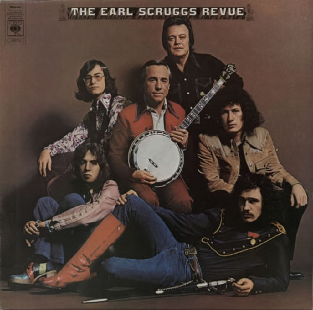 Earl Scruggs The Earl Scruggs Revue UK vinyl LP album (LP record) 65819