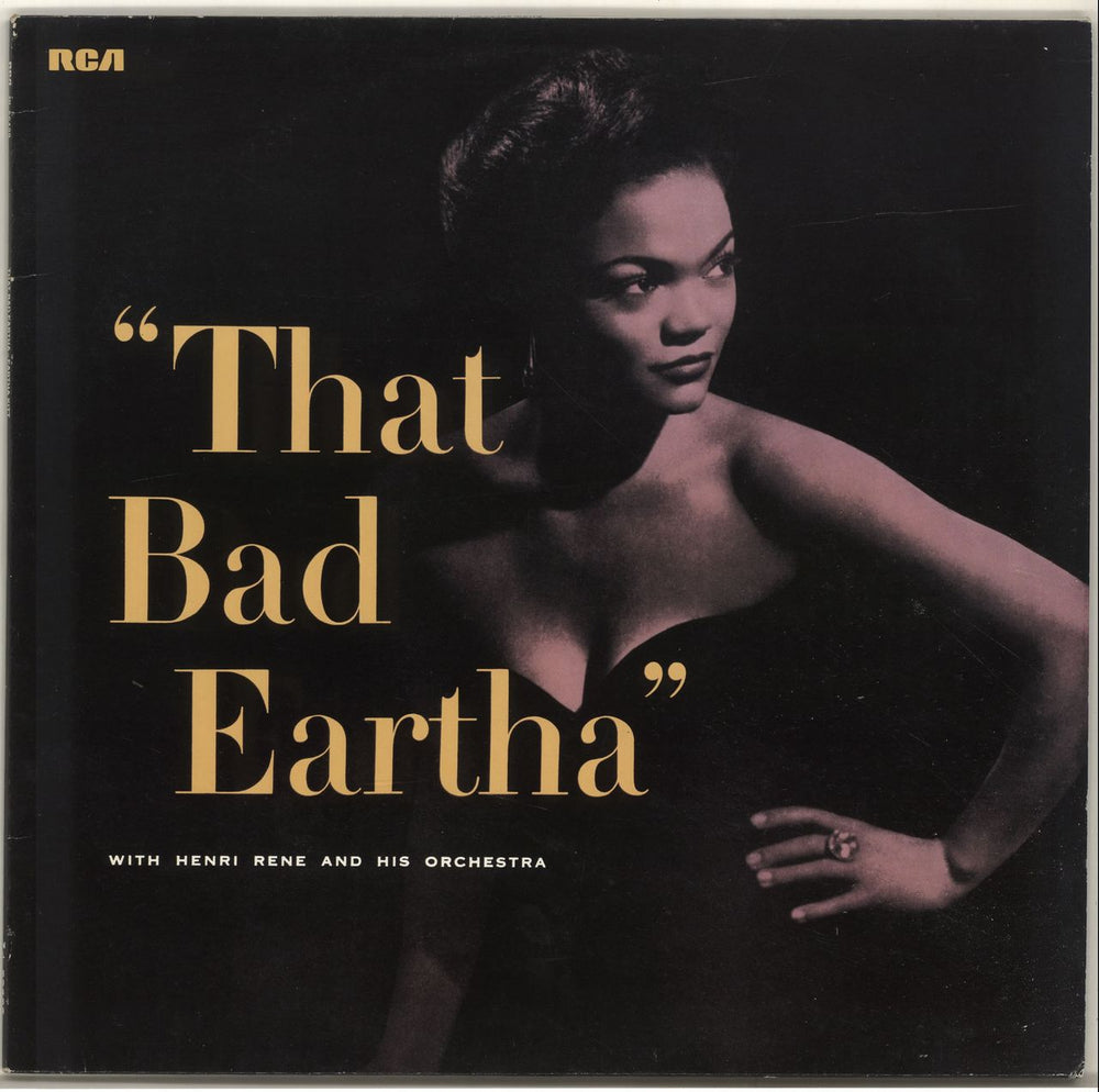 Eartha Kitt That Bad Eartha German vinyl LP album (LP record) NL89439