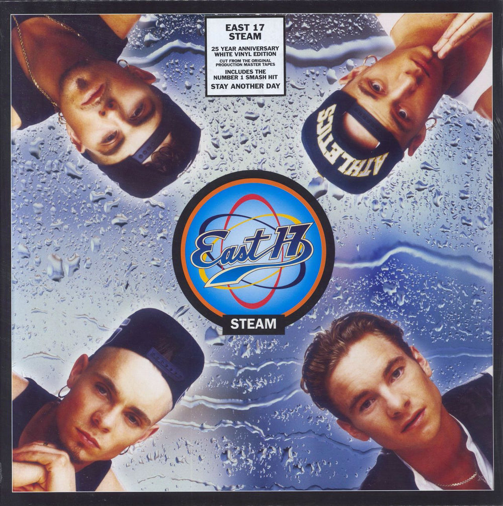 East 17 Steam: 25th Anniversary - White Vinyl - Sealed UK vinyl LP album (LP record) LMS5521333