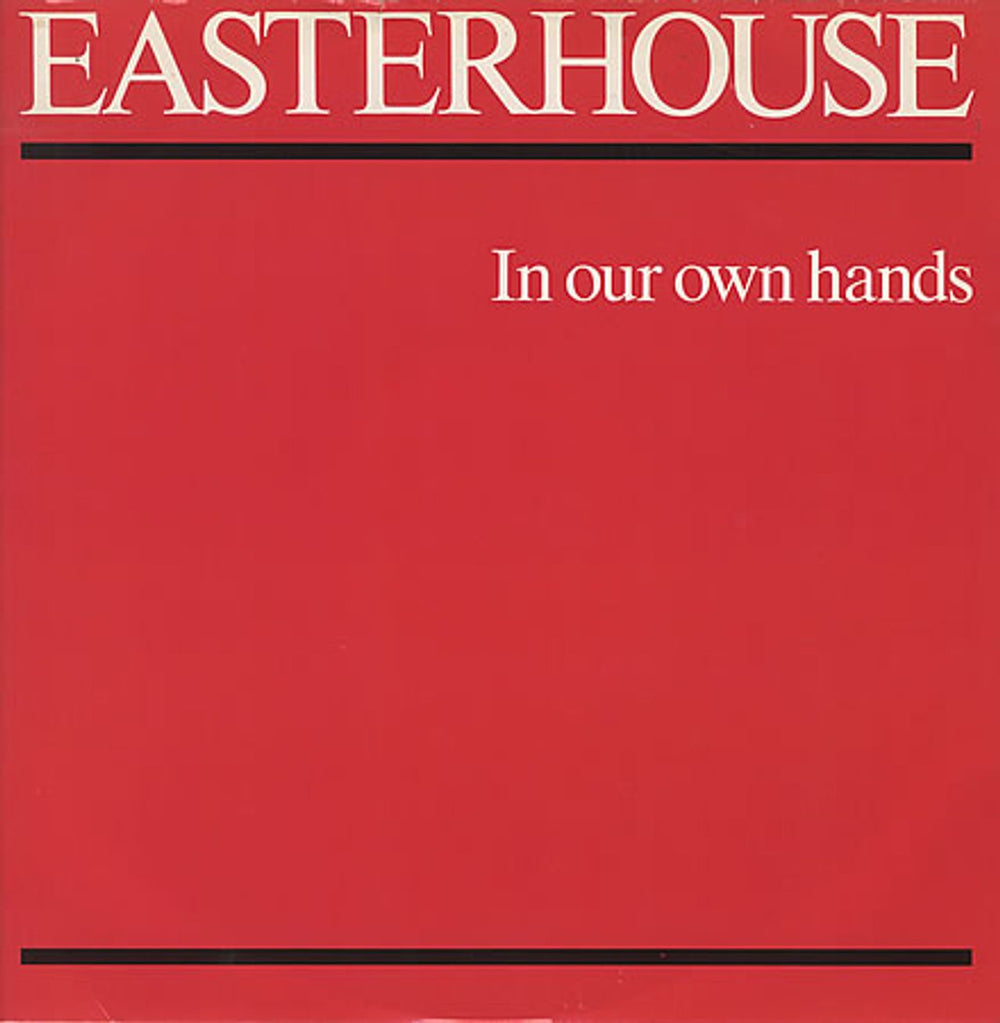Easterhouse In Our Own Hands E.P. UK 12" vinyl single (12 inch record / Maxi-single) EIREX1