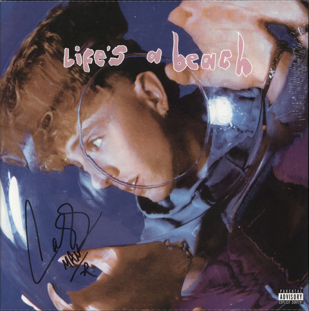 Easy Life Life's A Beach - Transparent - Autographed - Sealed UK vinyl LP album (LP record) 3564088