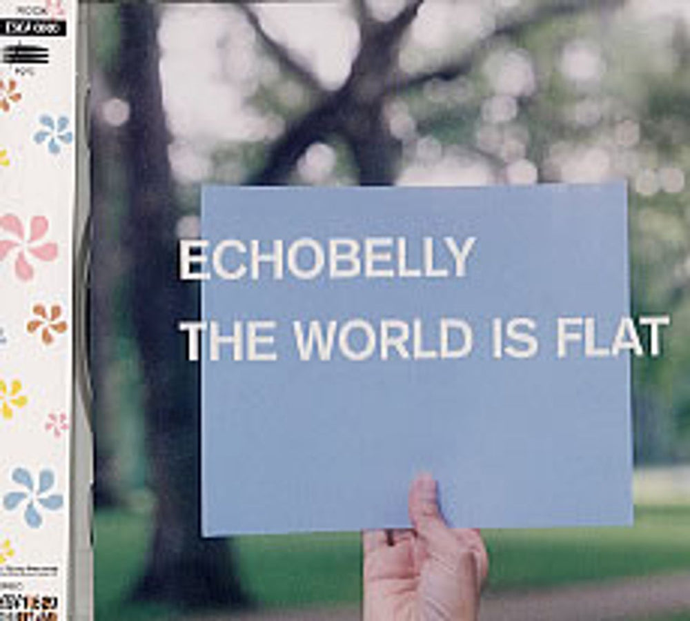 Echobelly The World Is Flat Japanese Promo CD single (CD5 / 5") ESCA-6806