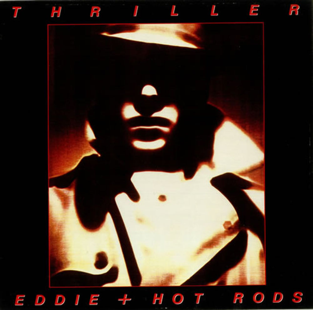 Eddie And The Hot Rods Thriller + Poster UK vinyl LP album (LP record) ILPS9563