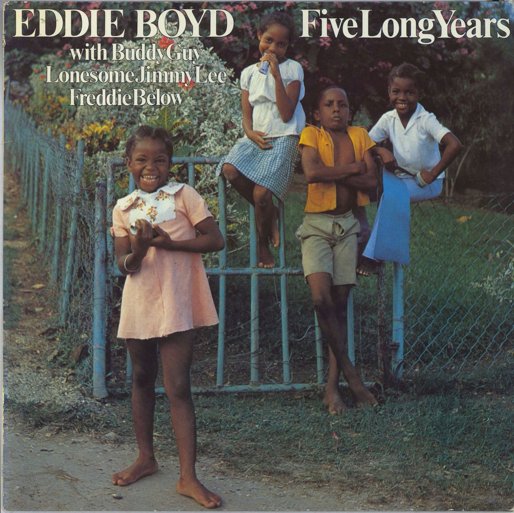 Eddie Boyd Five Long Years UK vinyl LP album (LP record) FJL.905