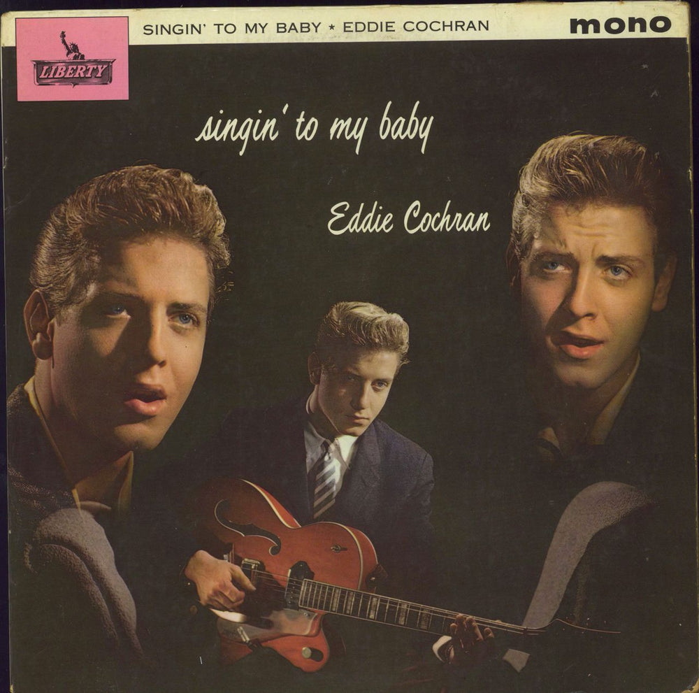 Eddie Cochran Singin' To My Baby - VG UK vinyl LP album (LP record) LBY1158