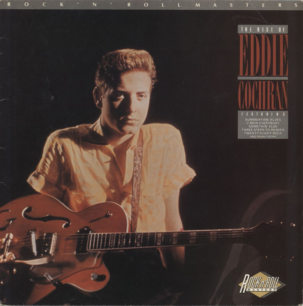 Eddie Cochran The Best Of Eddie Cochran UK vinyl LP album (LP record) EG2607571