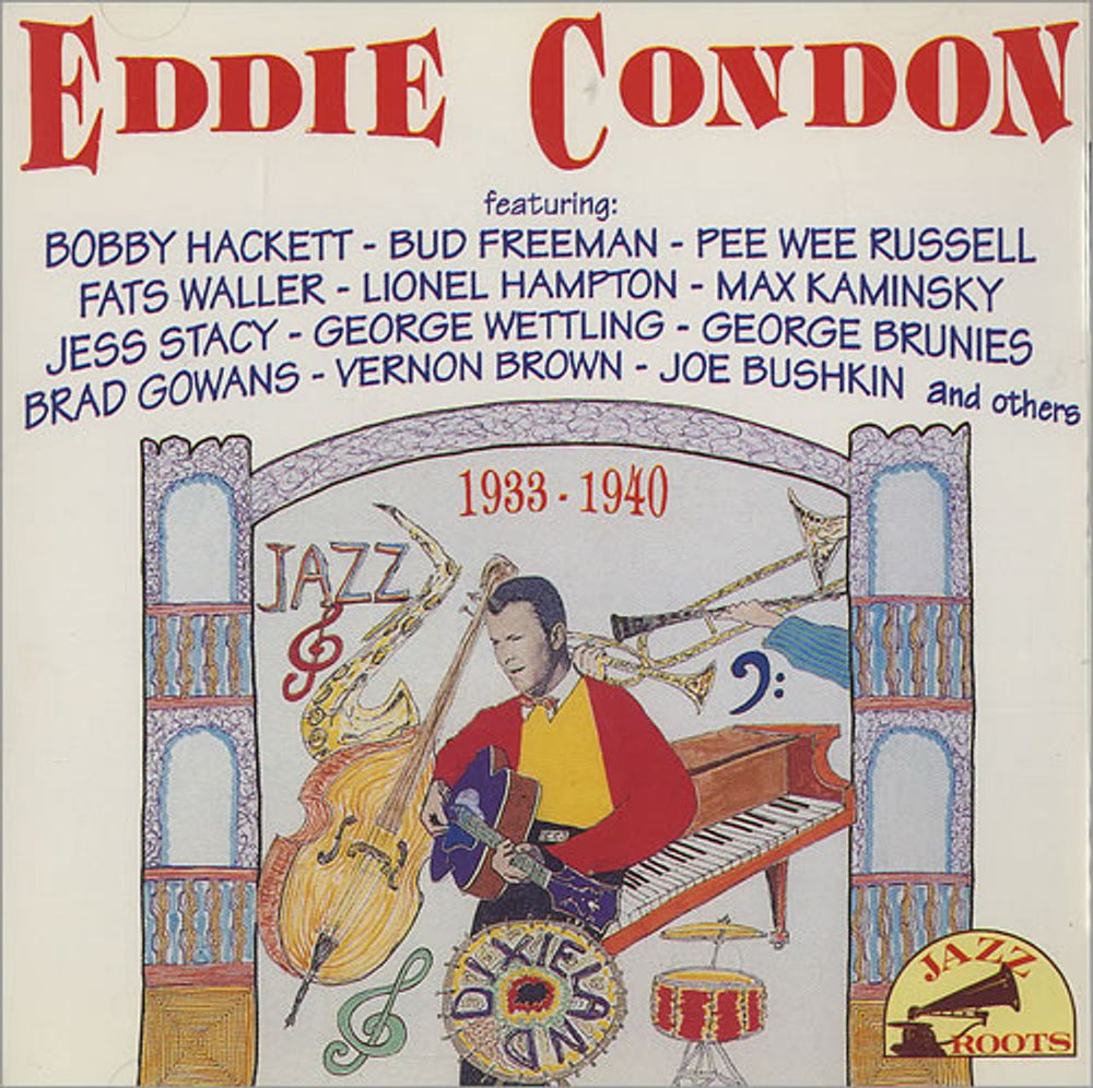 Eddie Condon 1933-1940 European CD album (CDLP) CD56078