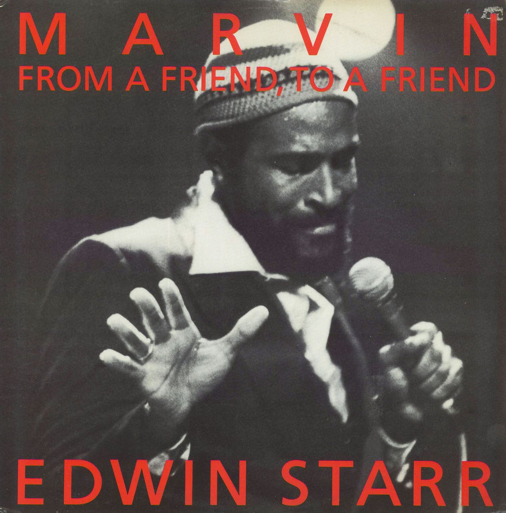 Edwin Starr Marvin (From A Friend, To A Friend) UK 12" vinyl single (12 inch record / Maxi-single) MKHAN12