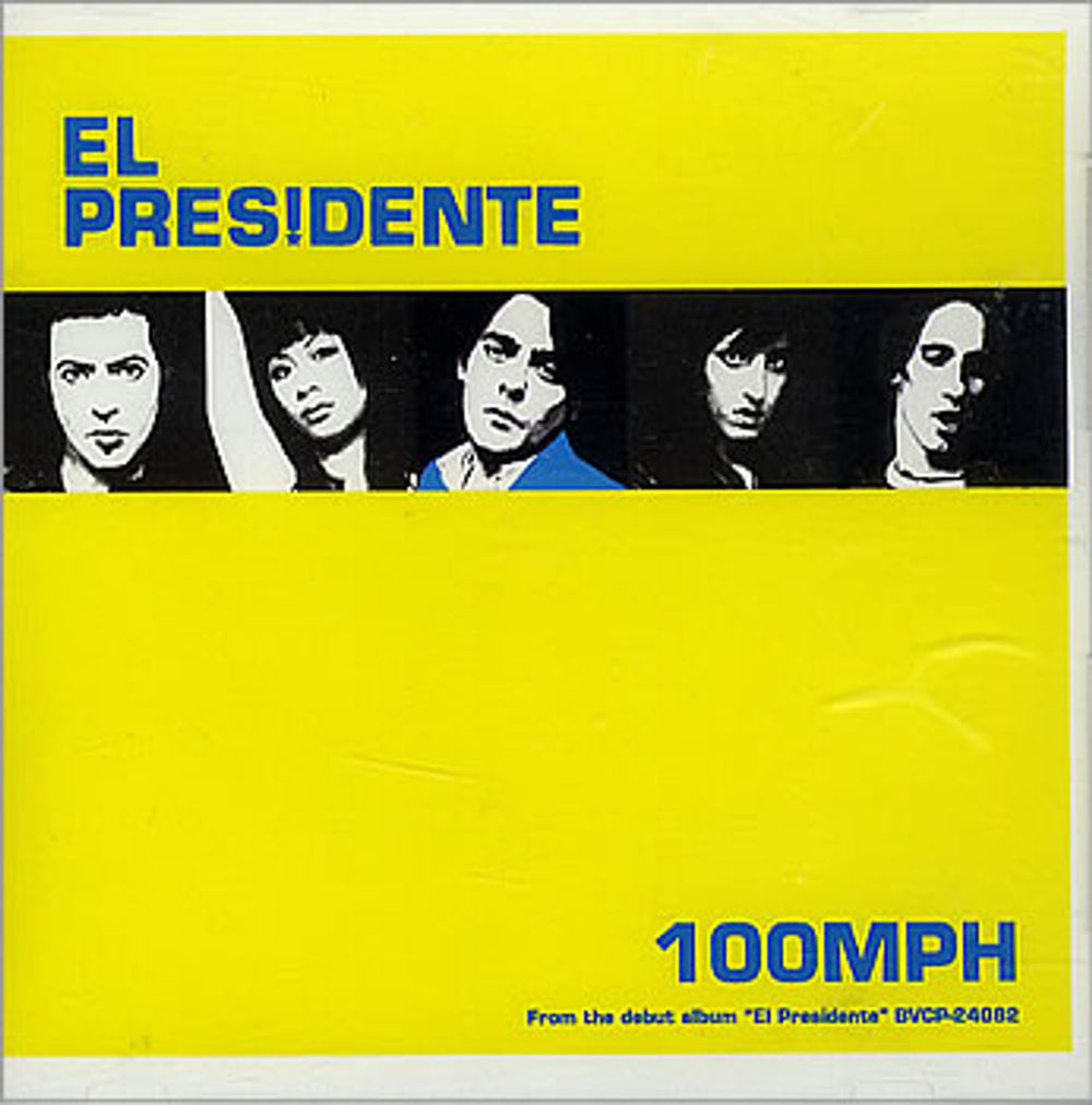 El Presidente 100mph Japanese Promo CD-R acetate CDR ACETATE