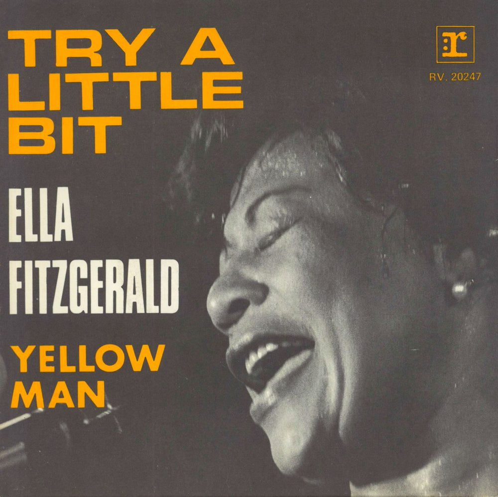 Ella Fitzgerald Try A Little Bit + Sleeve French 7" vinyl single (7 inch record / 45) RV.20247