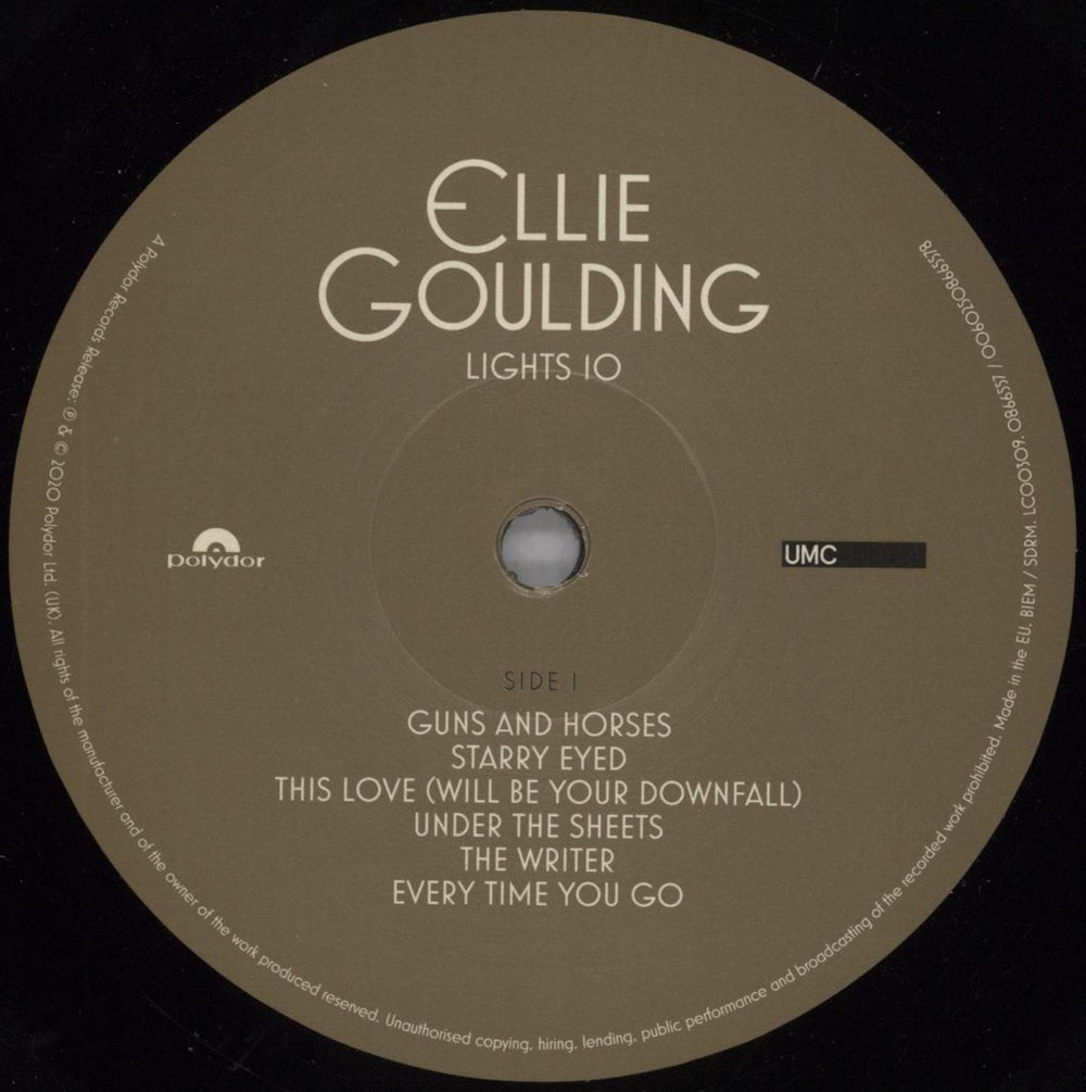 Ellie Goulding Lights 10 - RSD 10th Anniversary - 180gm UK 2-LP vinyl record set (Double LP Album) ENP2LLI824008