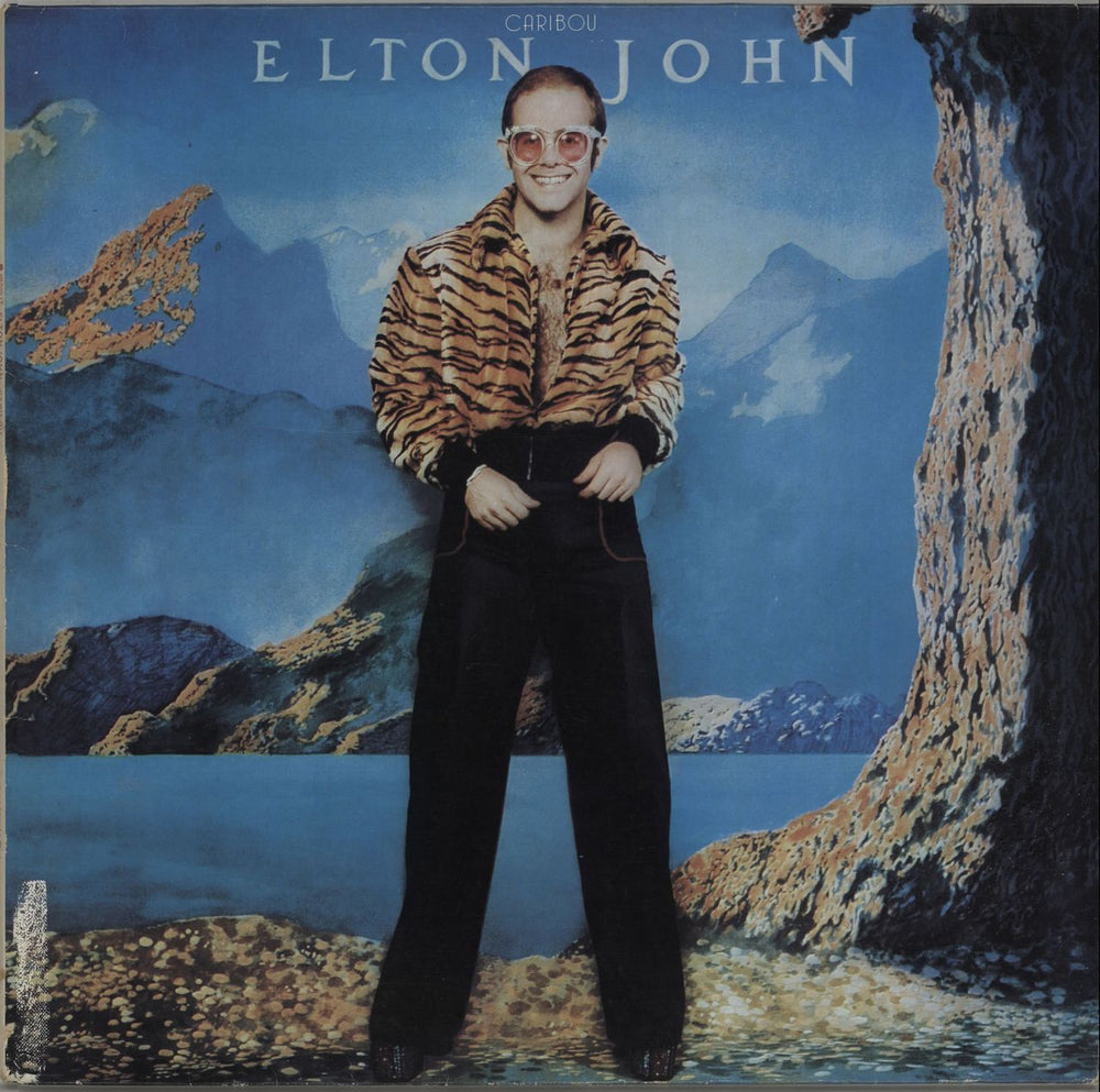 Elton John Caribou German vinyl LP album (LP record) 88030XOT