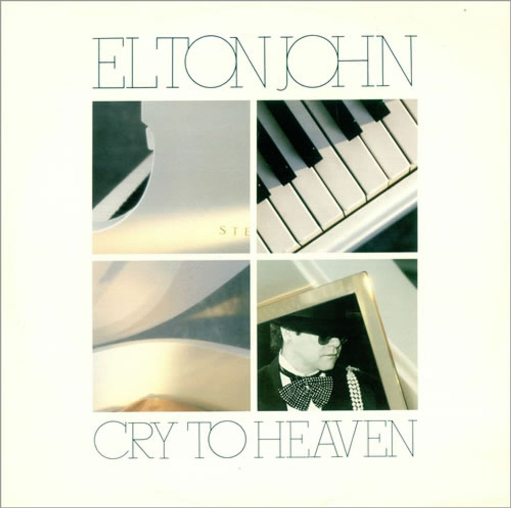 Elton John Cry To Heaven UK 12" vinyl single (12 inch record / Maxi-single) EJS1112